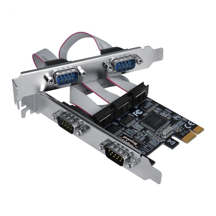 SIIG - serial adapter - PCIe - RS-232 x 4