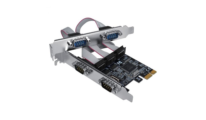 SIIG - serial adapter - PCIe - RS-232 x 4