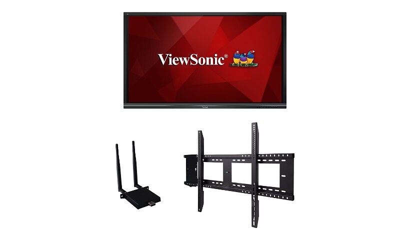 ViewSonic ViewBoard IFP7550-E1 75" LED-backlit LCD display - 4K - for inter