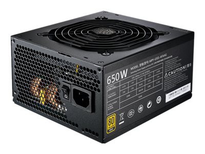 Cooler Master MWE Gold 650 Fully Modular - power supply - 650 Watt