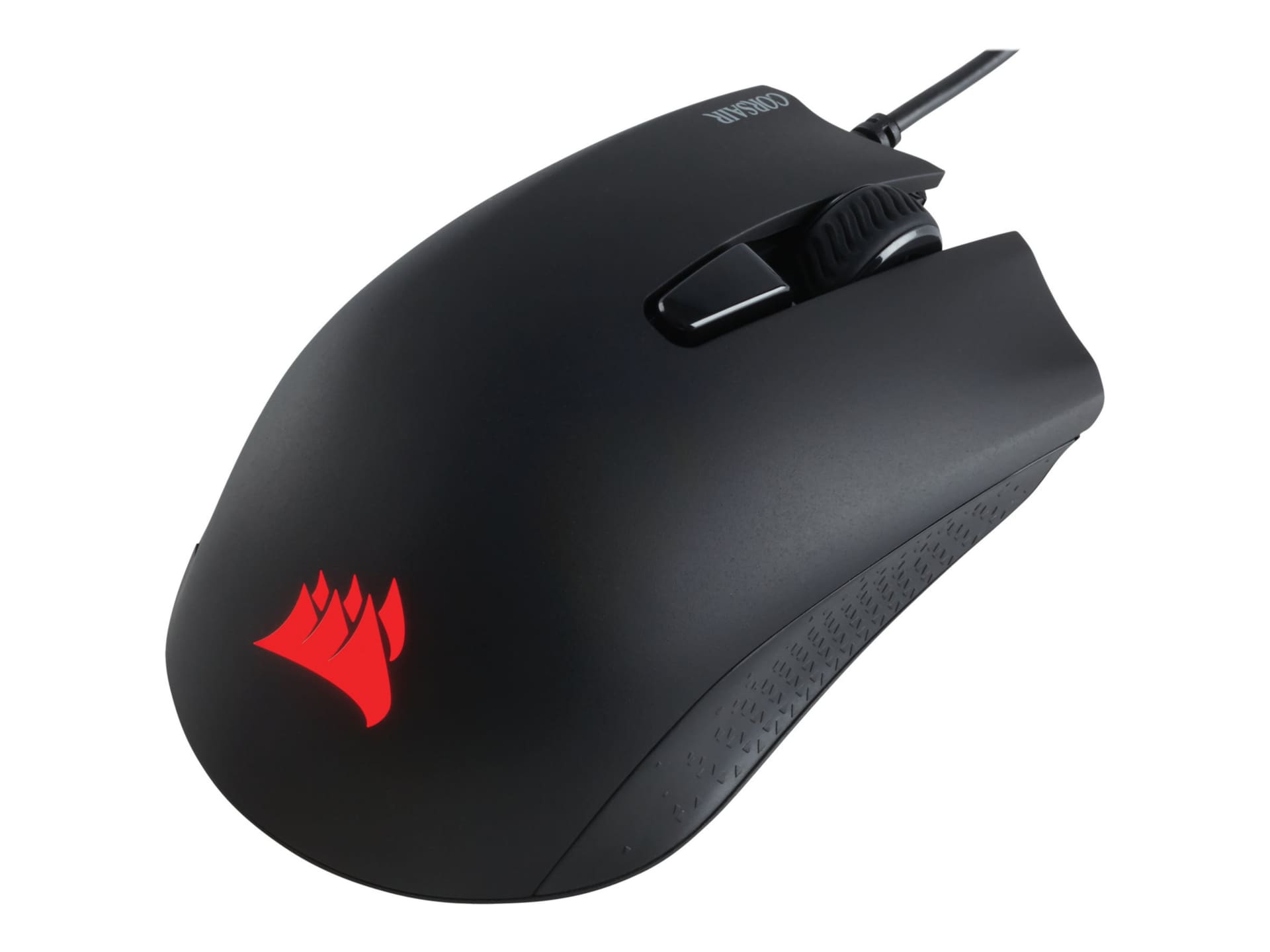 CORSAIR HARPOON RGB PRO FPS/MOBA Souris Filaire Gamer Optique Noir -  Rétroéclairé Backlit RGB (CH-9301111-EU) avec Quadrimedia