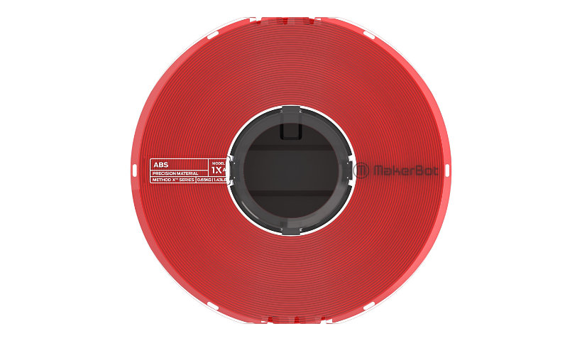 MakerBot ABS Filament for Method X 3D Printer - Red