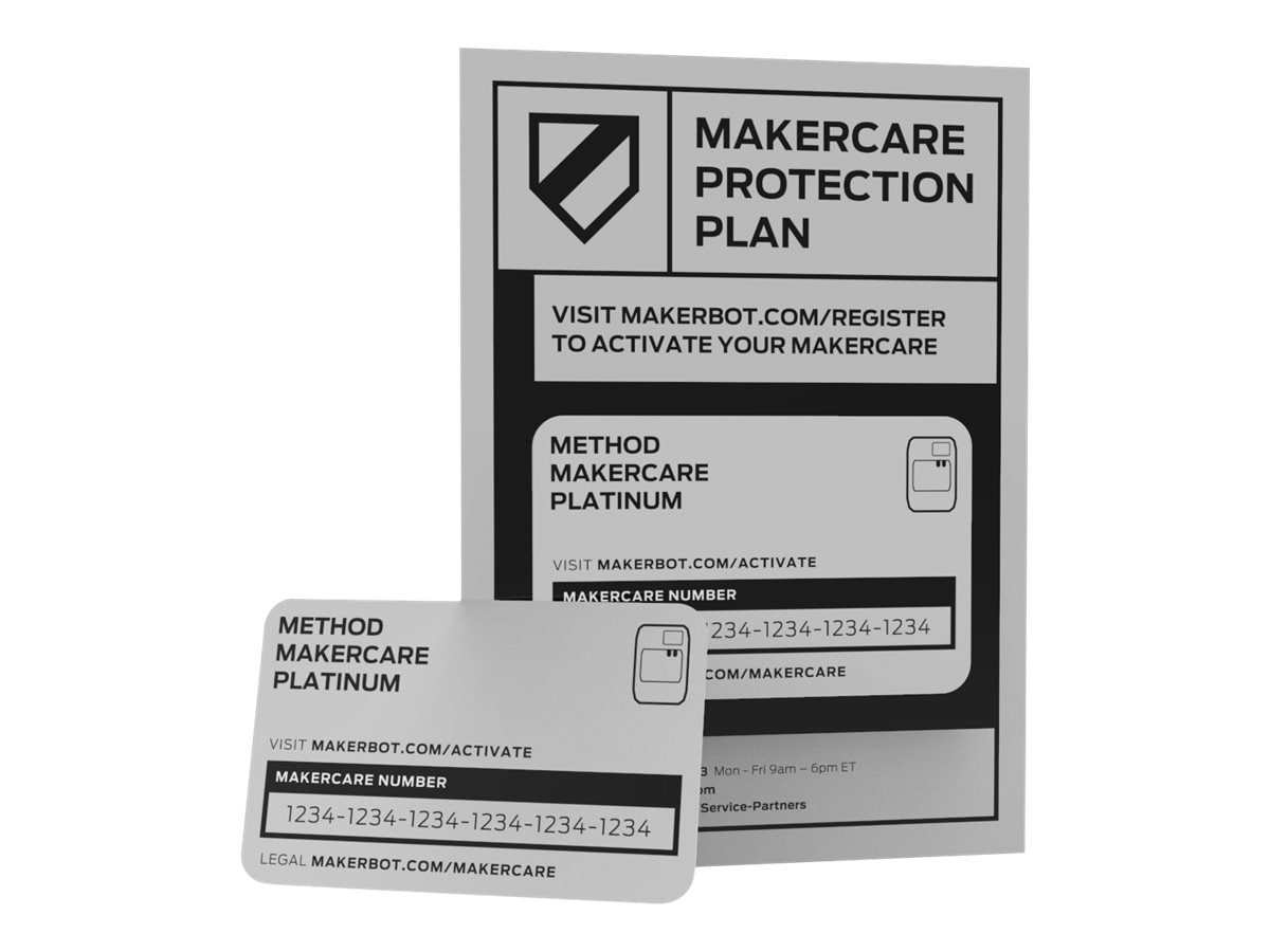 MakerBot MakerCare Protection Plan Platinum - extended service agreement -