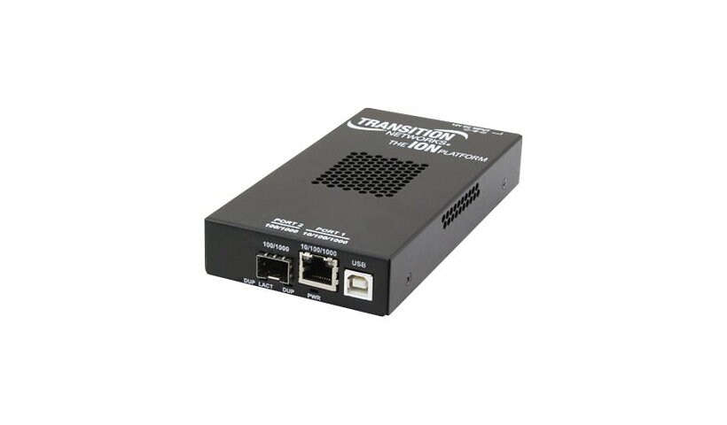 Transition Networks S2220 Series OAM/IP-Based Remotely Managed - fiber medi