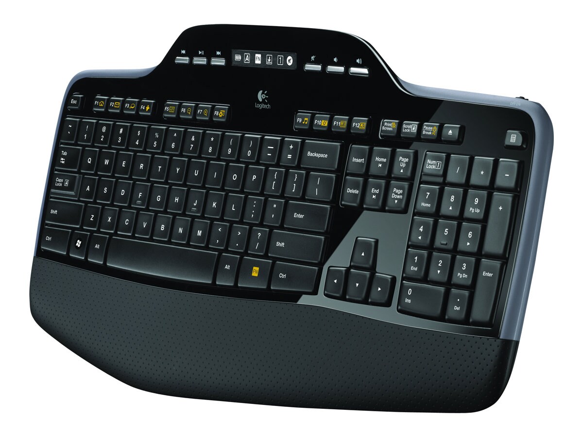Logitech Wireless Desktop MK710 - keyboard and mouse set - Spanish