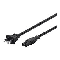 Monoprice - power cable - NEMA 1-15P to IEC 60320 C7 - 1.83 m