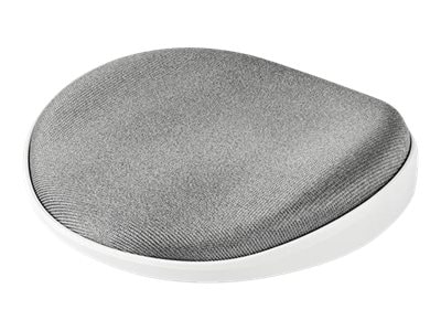 StarTech.com Wrist Rest - Ergonomic Desk Wrist Pad - Sliding Wrist Rest for Mouse - Silver Fabric - Office Wrist Support