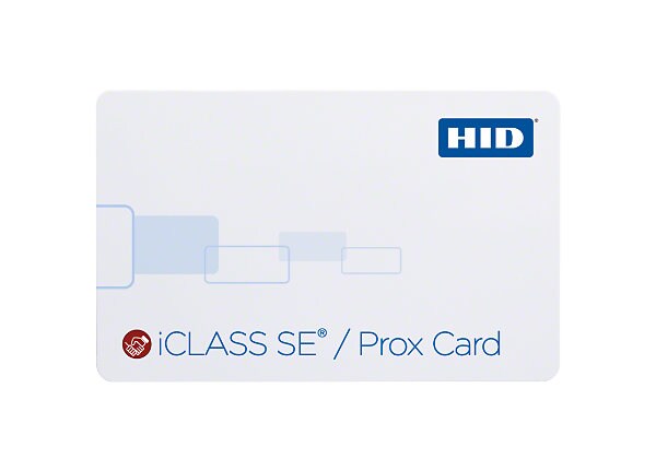 HID COMPOSITE ICLASS SE PROX CARD