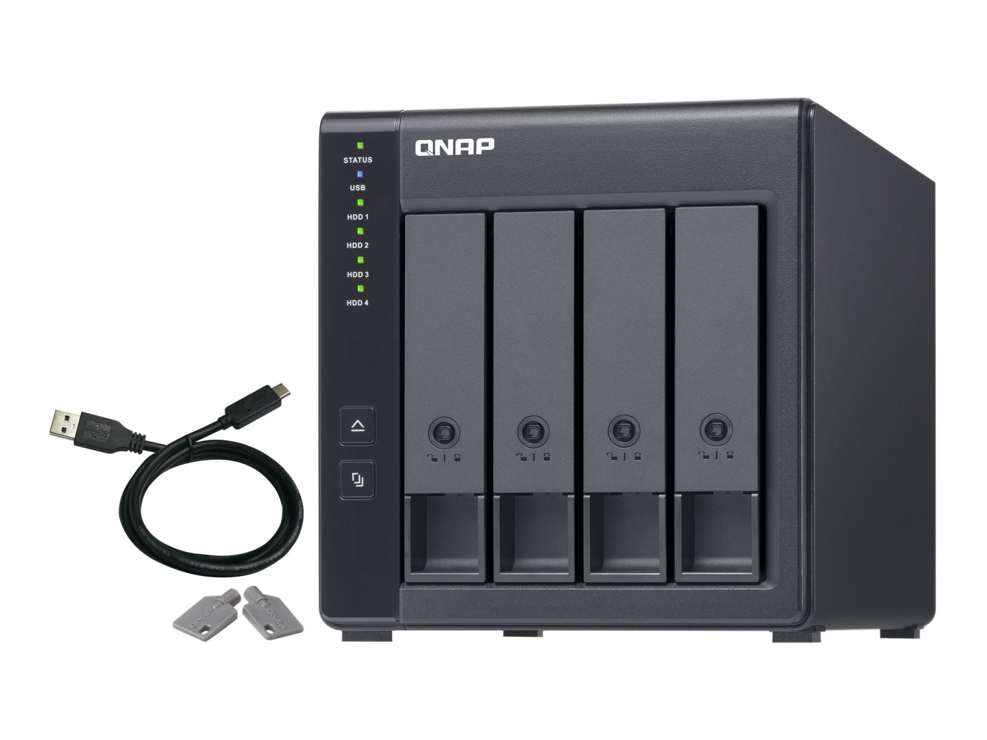 Thumbnail 2 of 10 for QNAP TR-004 - hard drive array