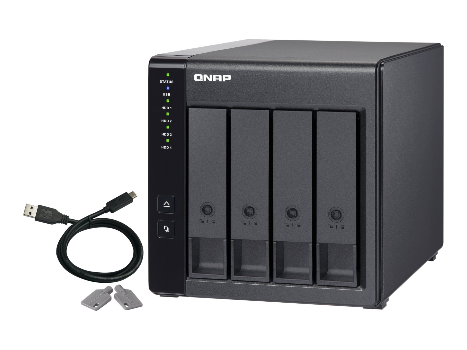 Thumbnail 3 of 10 for QNAP TR-004 - hard drive array