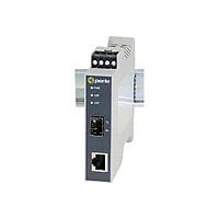 Perle SR-1000-SFP-XT - fiber media converter - GigE