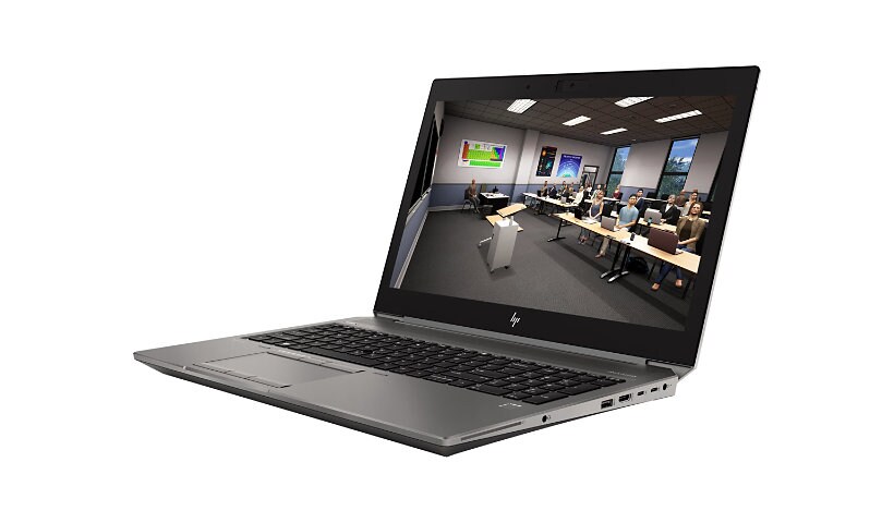 HP ZBook 15 G6 Mobile Workstation - 15.6" - Core i7 9850H - vPro - 16 GB RA