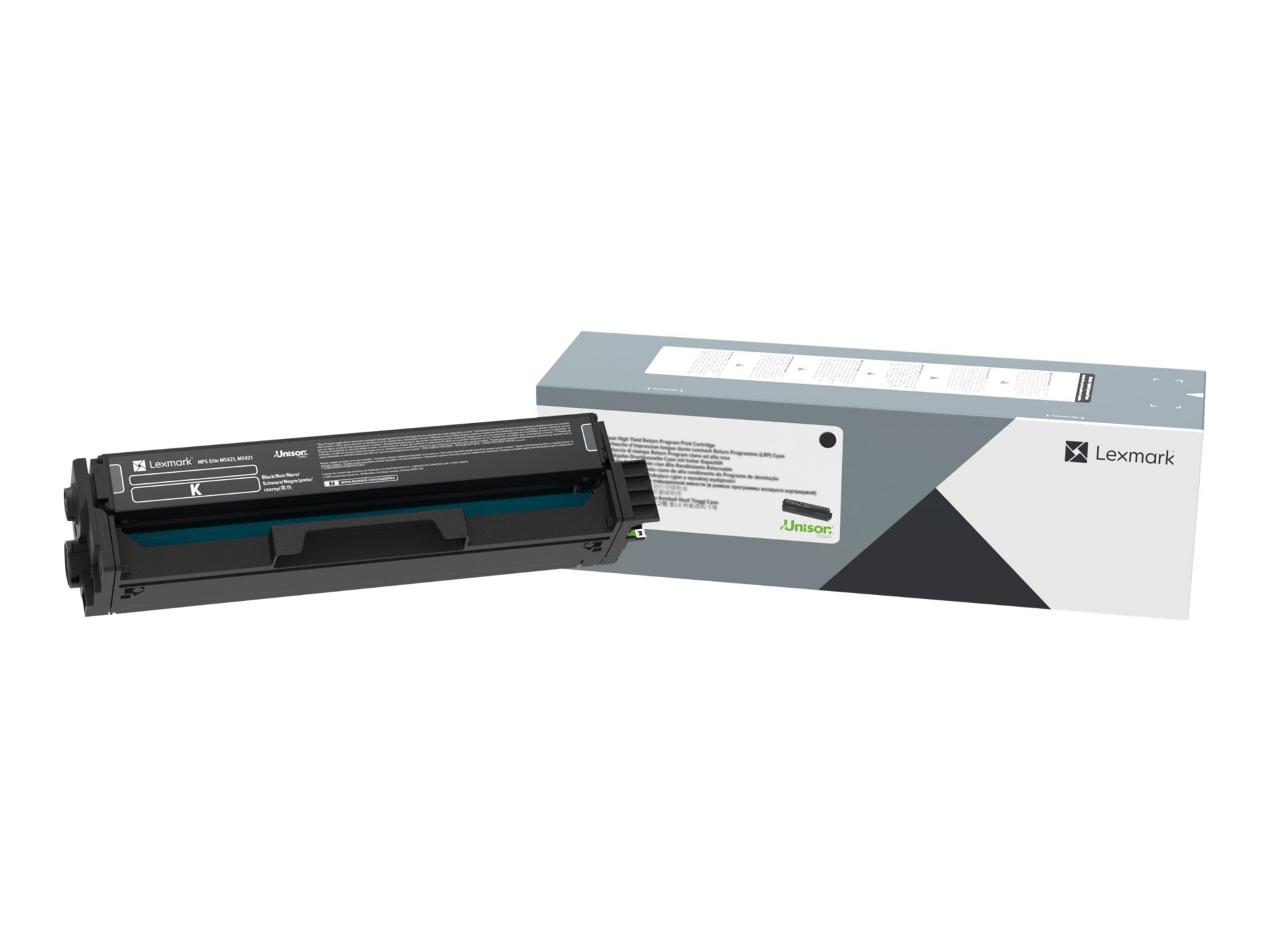 Lexmark - High Yield - black - original - toner cartridge