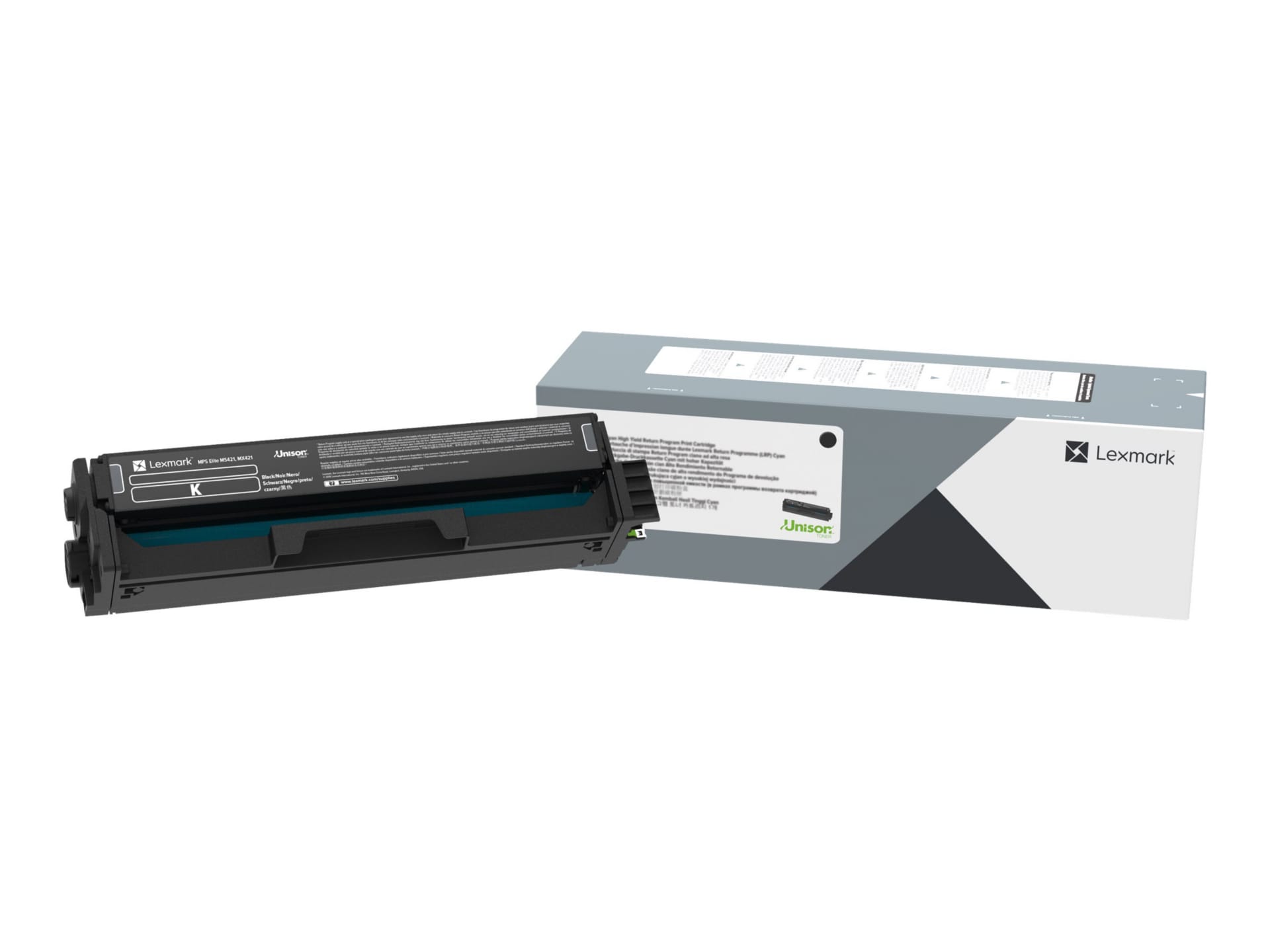 Lexmark - High Yield - black - original - toner cartridge - LRP