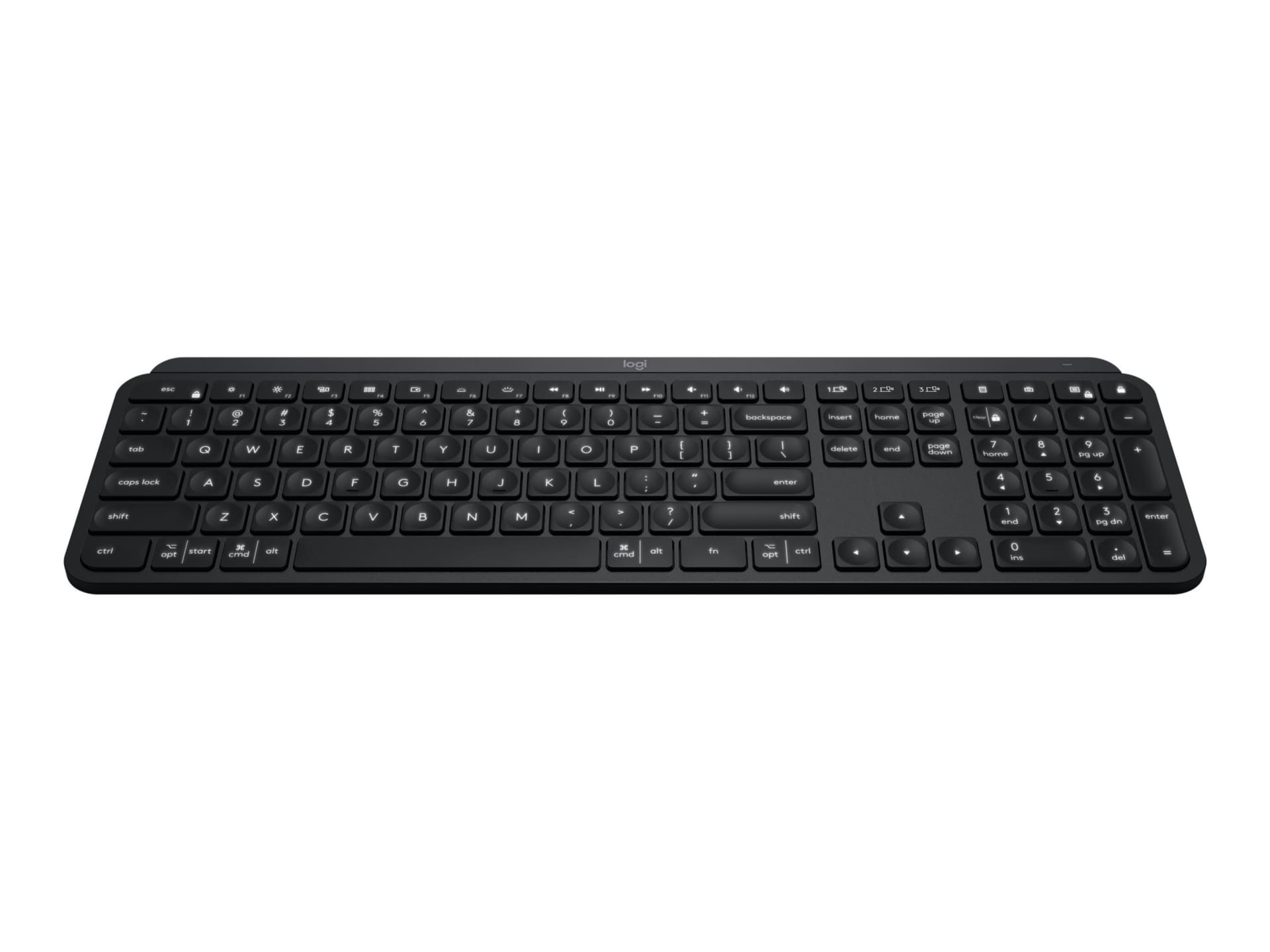 Logitech MX Keys Advanced Wireless Illuminated Keyboard - keyboard