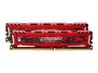 Ballistix Sport LT - DDR4 - kit - 32 GB: 2 x 16 GB - DIMM 288-pin - unbuffe