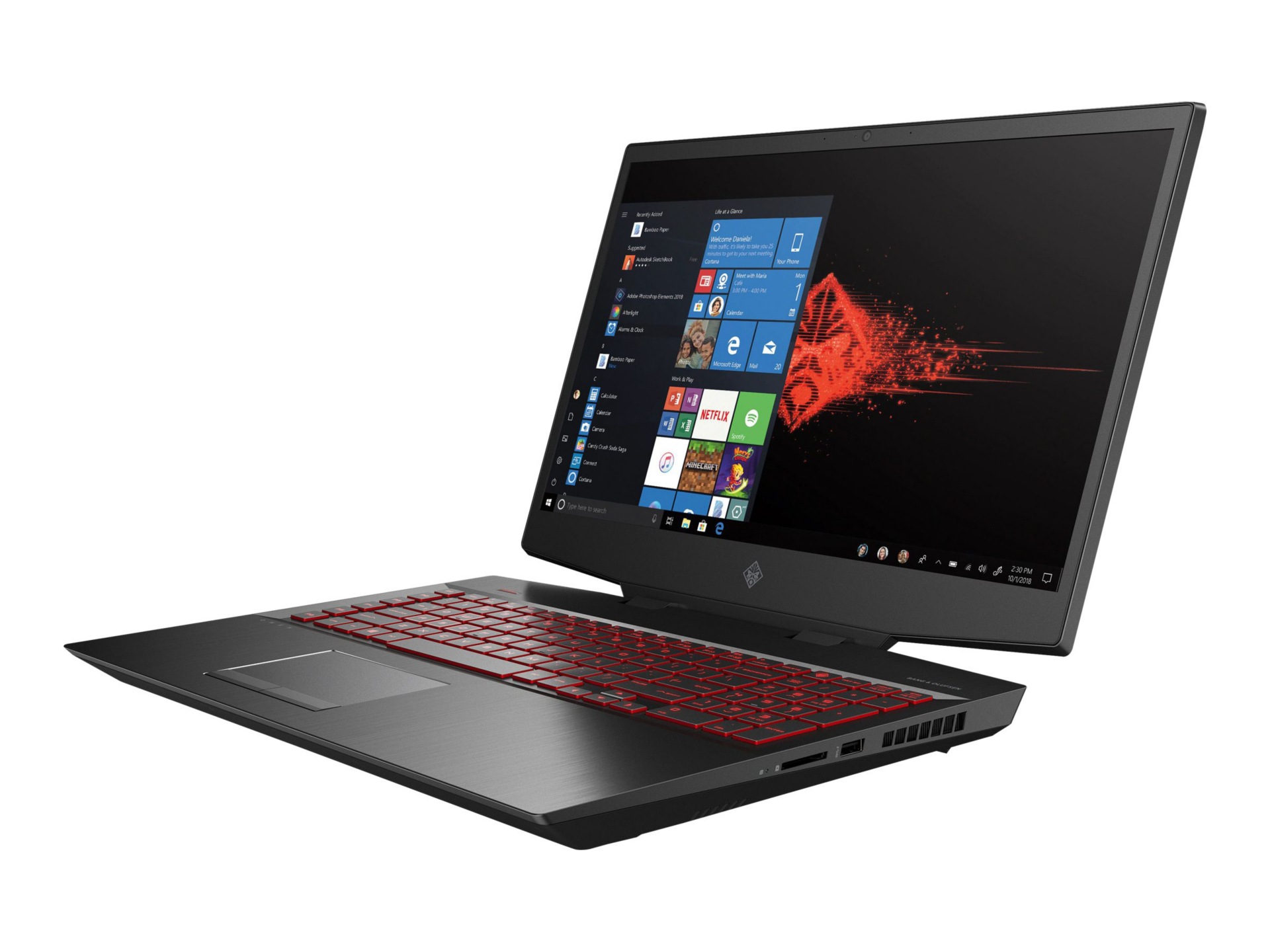OMEN by HP 17-cb0020nr - 17.3" - Core i7 9750H - 8 GB RAM - 128 GB SSD + 1