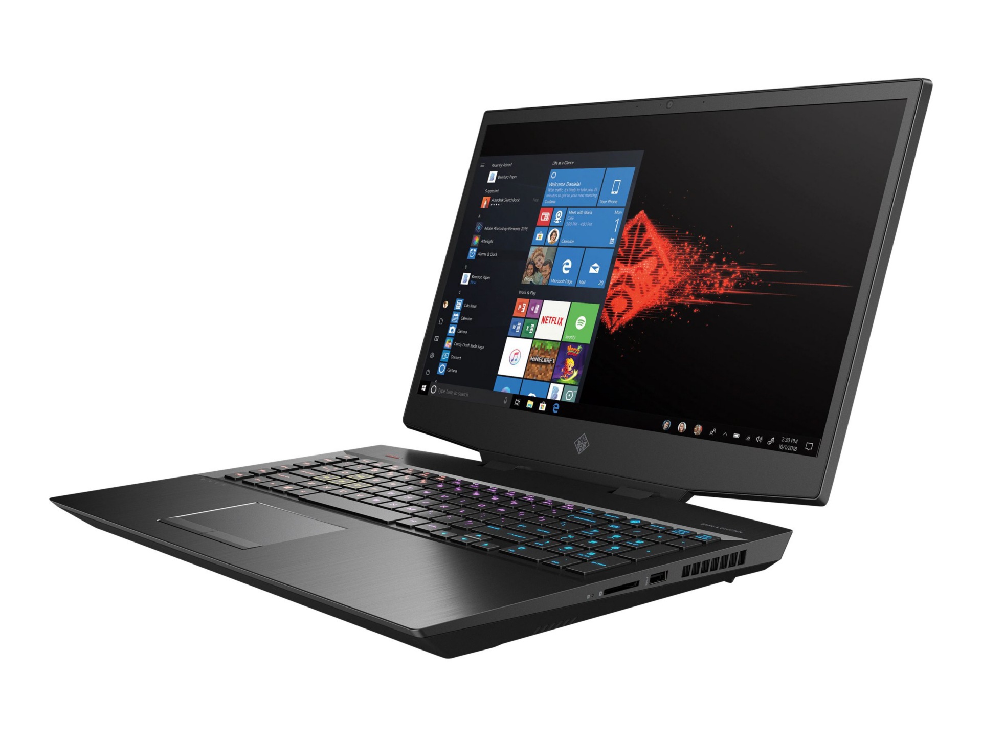 OMEN by HP 17-cb0030nr - 17.3" - Core i7 9750H - 16 GB RAM - 256 GB SSD + 1 TB HDD - US