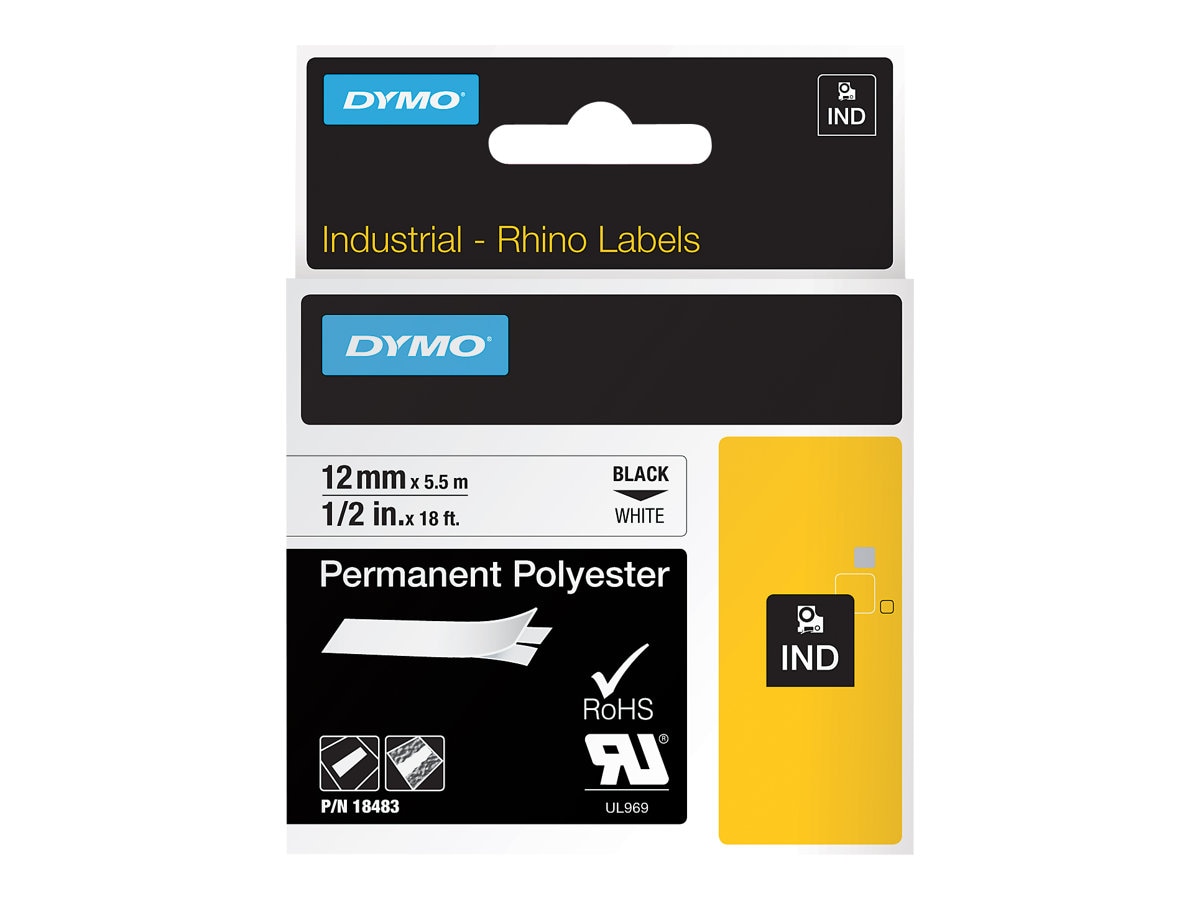 DYMO IND - label tape - 1 cassette(s) -