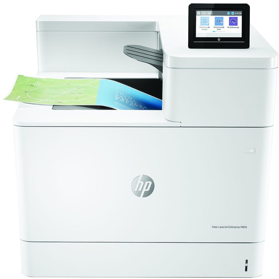 HP LaserJet Enterprise M856 M856dn Desktop Laser Printer - Color