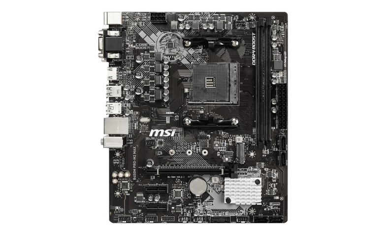 Amazon Com Msi Performance Gaming Amd X470 Ryzen 2 Am4 Ddr4 Onboard Graphics Cfx Atx Motherboard X470 Gaming Plus Computers Accessories