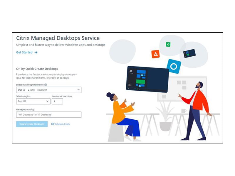 Consumption Commitment for Citrix Managed Desktops Term (Add-on)