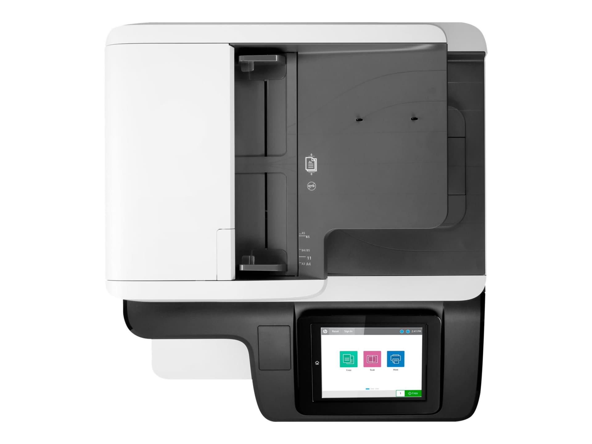 Thumbnail 4 of 8 for HP LaserJet M776 M776dn Laser Multifunction Printer-Color-Copier/Scanner-46 ppm Mono/46 ppm Color Print-1200x1200