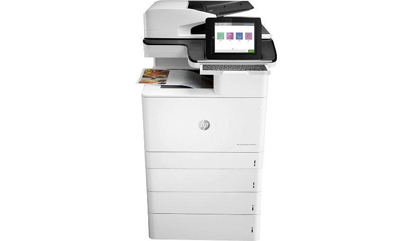 HP LaserJet Enterprise M776 M776z Laser Multifunction Printer-Color-Copier/Fax/Scanner-46 ppm Mono/46 ppm Color