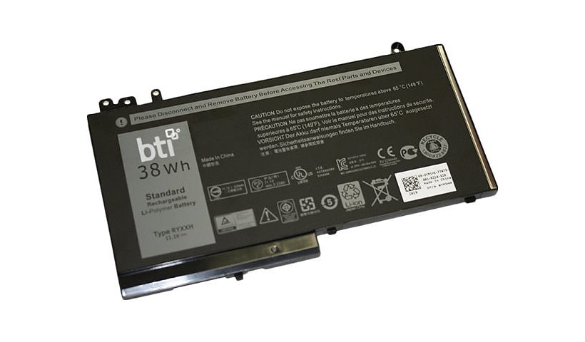 BTI - notebook battery - Li-pol - 3420 mAh - 38 Wh