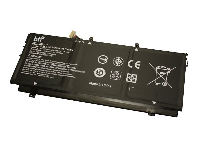 BTI - notebook battery - Li-Ion - 5020 mAh - 57.9 Wh