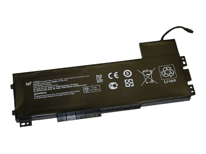 BTI VV09XL-BTI 11.4V 90WHR LI-ION BATTERY 808398-2B2, VV09090XL-PL, 808451-001, VV09XL, 808452-001, 808452-002 ZBOOK 15