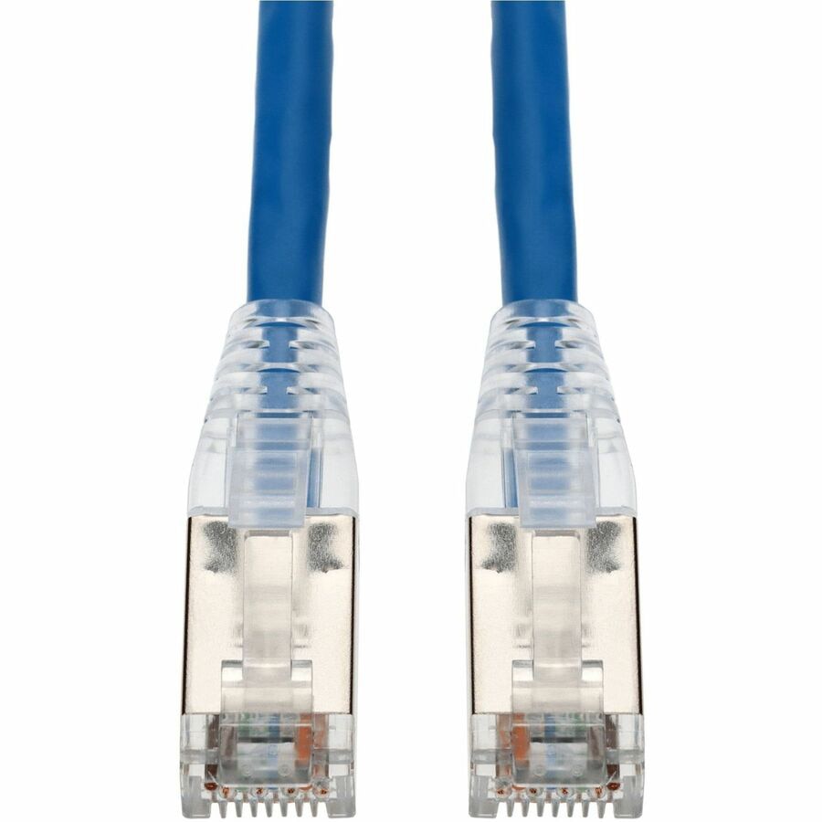 Proline 10ft RJ-45 (M)/RJ-45 (M) Shielded Straight Blue Cat6 STP PVC Cable