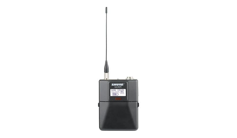 Shure ULX-D Digital Wireless System ULXD1 - wireless bodypack transmitter for wireless microphone system