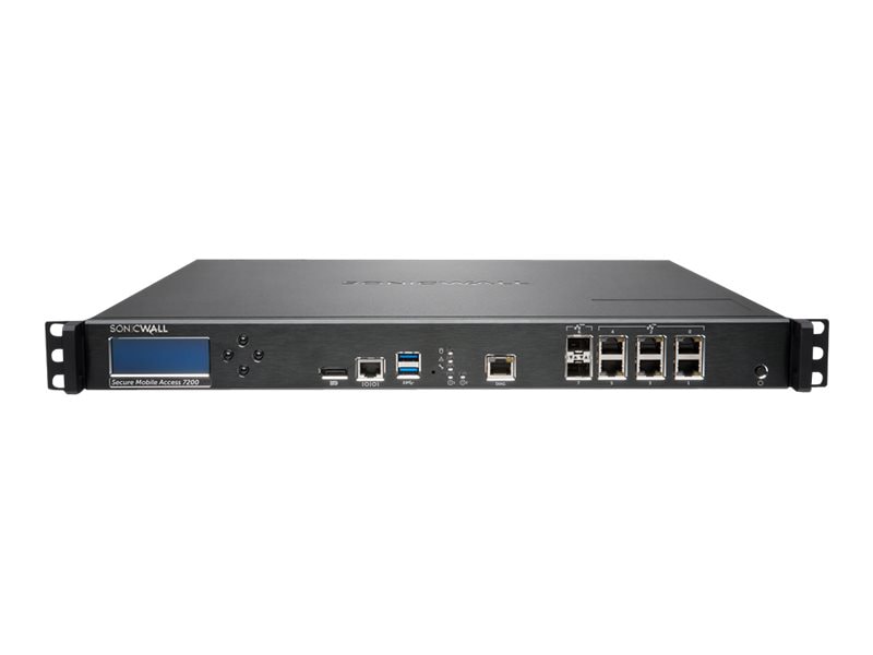 SonicWall Secure Mobile Access 7210 - security appliance - with 3 years 24x7 Support