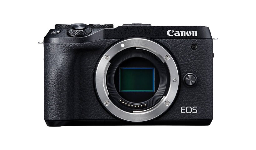 Canon EOS M6 Mark II Mirrorless Digital Camera (Body Only) - Black