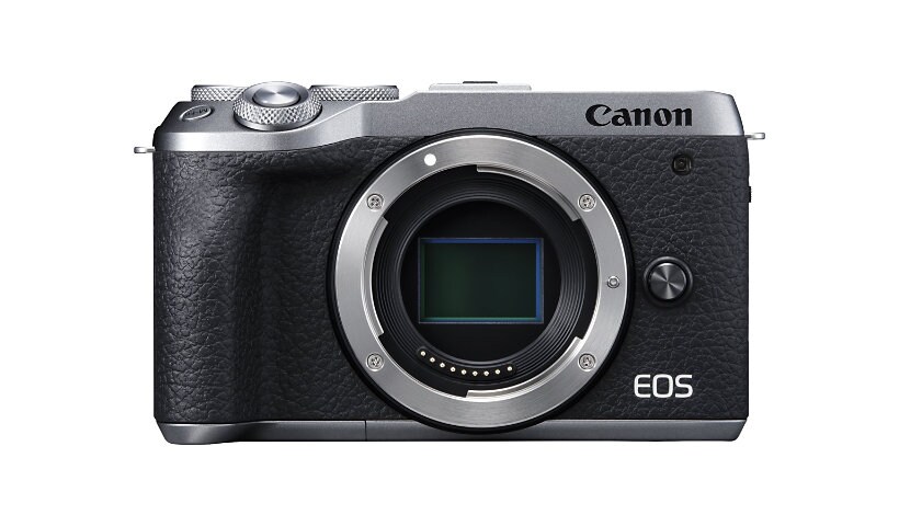 Canon EOS M6 Mark II Mirrorless Digital Camera (Body Only) - Silver