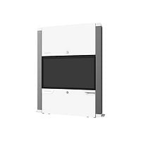 Ergotron CareFit - wall-mounted workstation - snow white