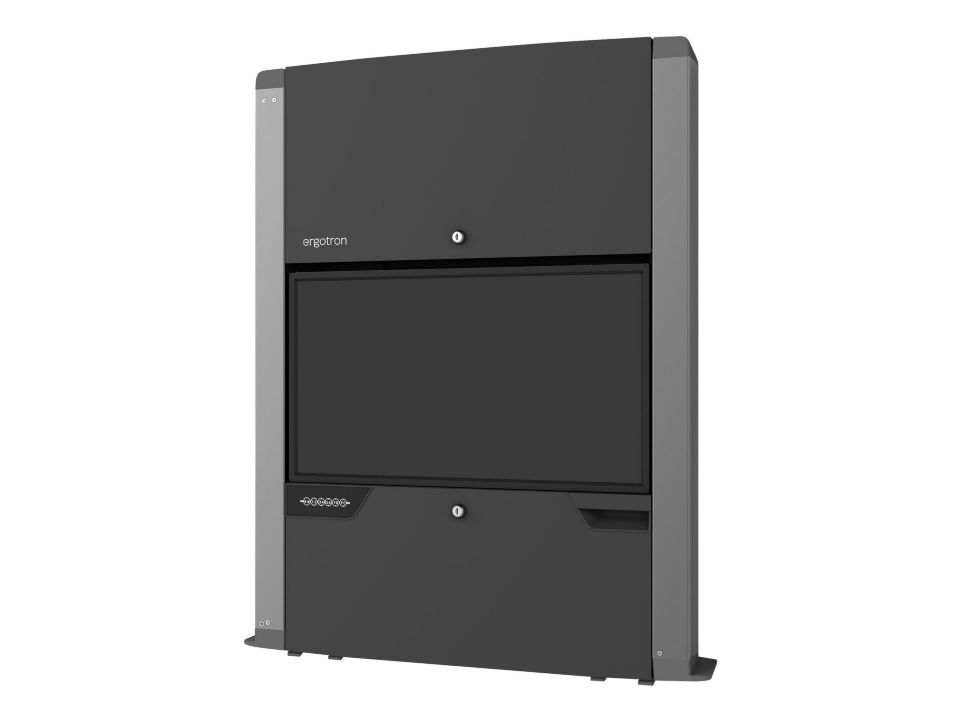 Thumbnail 2 of 5 for Ergotron CareFit - wall-mounted workstation - matte black