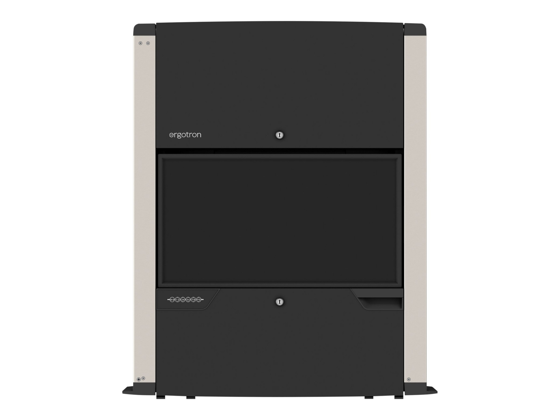 Thumbnail 3 of 5 for Ergotron CareFit - wall-mounted workstation - matte black