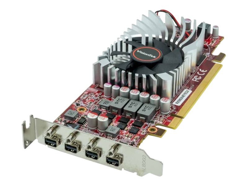 VisionTek AMD Radeon RX 560 Graphic Card - 4 GB GDDR5 - Low-profile