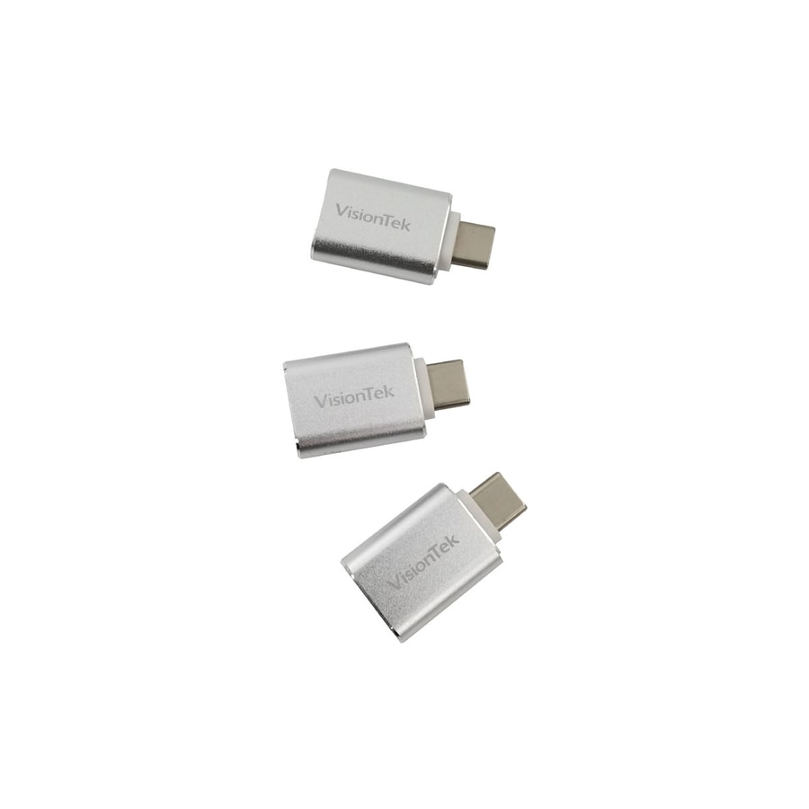 Thumbnail 5 of 10 for VisionTek USB-C to USB-A (M/F) 3 Pack Adapters