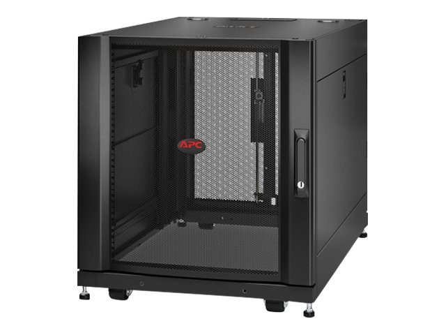 APC NetShelter SX, Server Rack Enclosure, 12U, Black, 658H x 600W x 900D mm