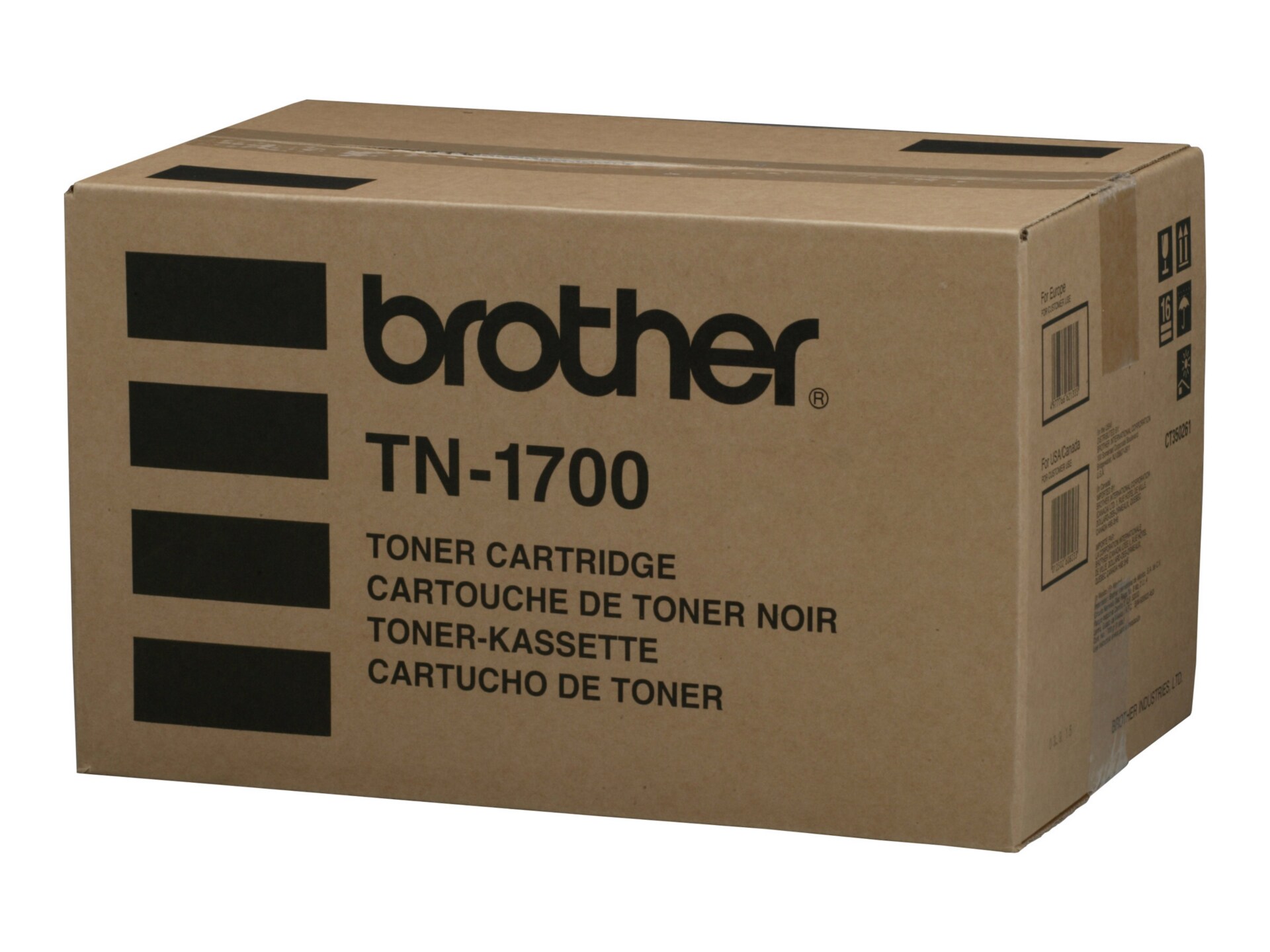 Brother TN1700 Black Toner Cartridge