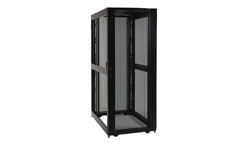Tripp Lite 42U Wide Server Rack, Euro-Series - 800 mm Width, Expandable Cabinet, Side Panels Not Included - rack - 42U