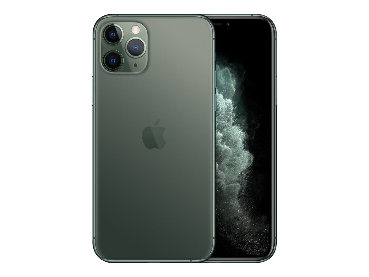 Thumbnail 3 of 6 for Apple iPhone 11 Pro - midnight green - 4G - 256 GB - CDMA / GSM - smartphon