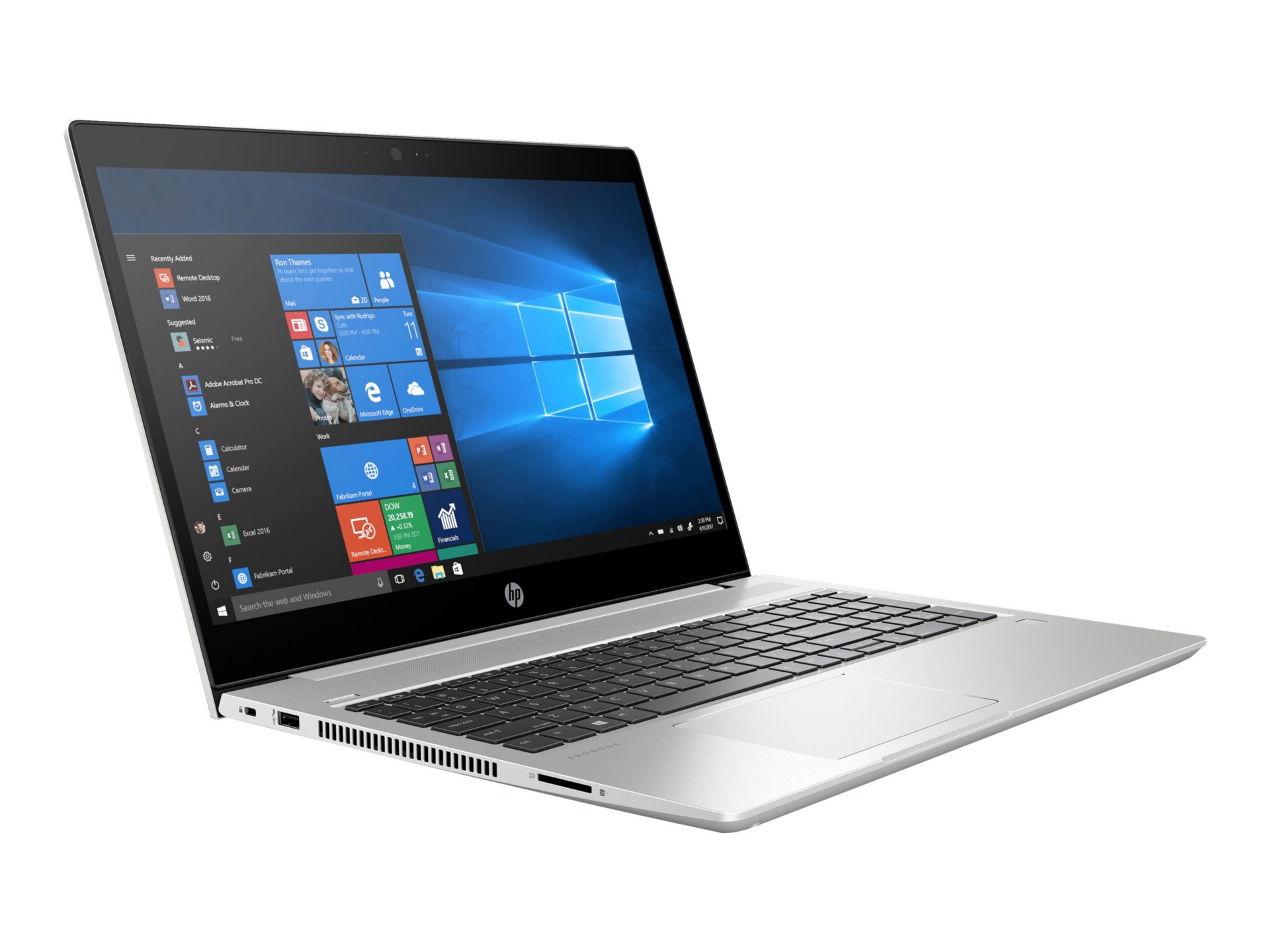 Thumbnail 3 of 7 for HP ProBook 455r G6 - 15.6" - Ryzen 3 3200U - 4 GB RAM - 128 GB SSD - US