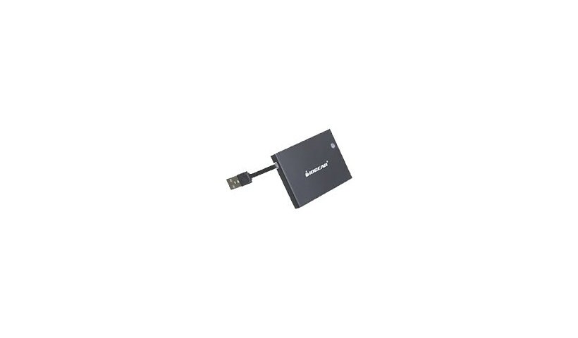 IOGEAR Portable Smart Card Reader - SMART card reader - USB 2.0