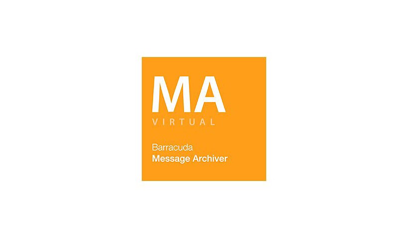 Barracuda Message Archiver 150Vx Mirrored Cloud Storage - subscription license (1 month) - 1 license