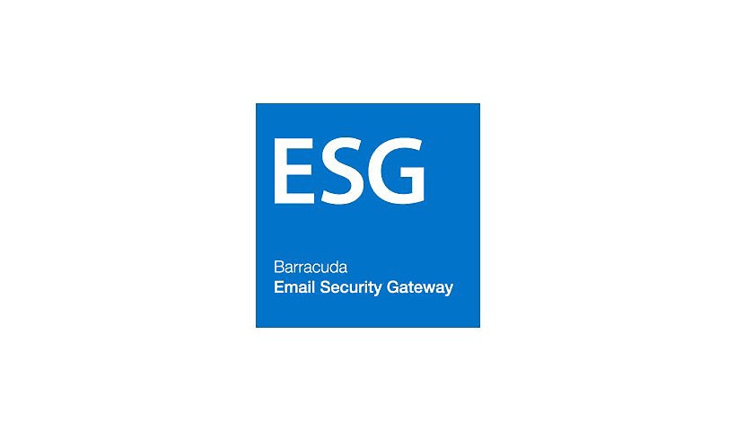 Barracuda Email Security Gateway 300Vx Virtual Appliance - licence d'abonnement - 1 licence