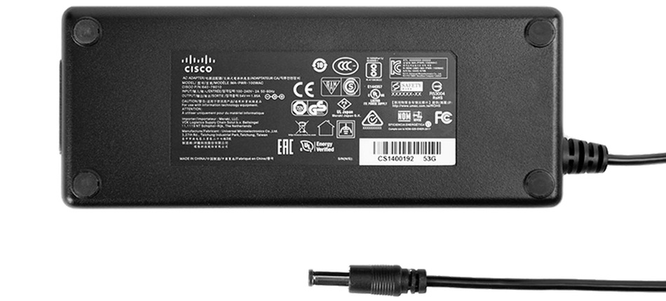 Cisco Meraki Replacement - power adapter - 100 Watt
